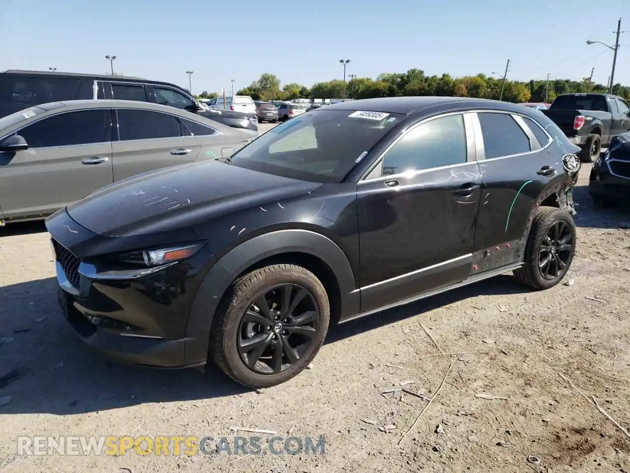 1 Photograph of a damaged car 3MVDMBBLXMM245401 MAZDA CX30 2021