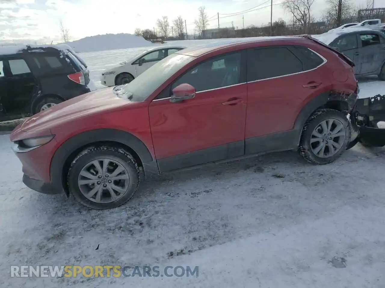 1 Photograph of a damaged car 3MVDMBCL1MM256320 MAZDA CX30 2021