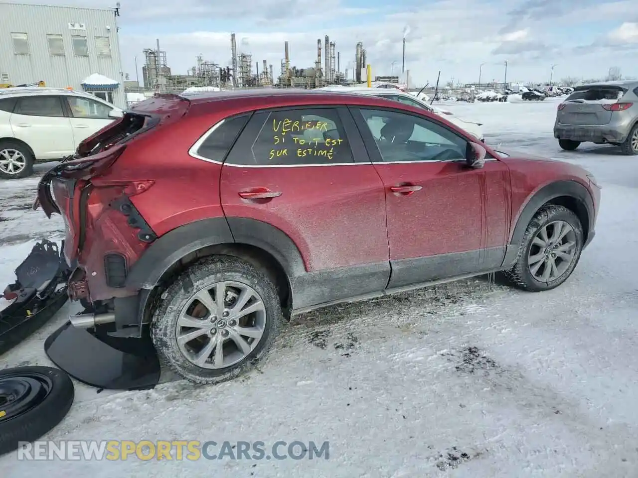 3 Photograph of a damaged car 3MVDMBCL1MM256320 MAZDA CX30 2021