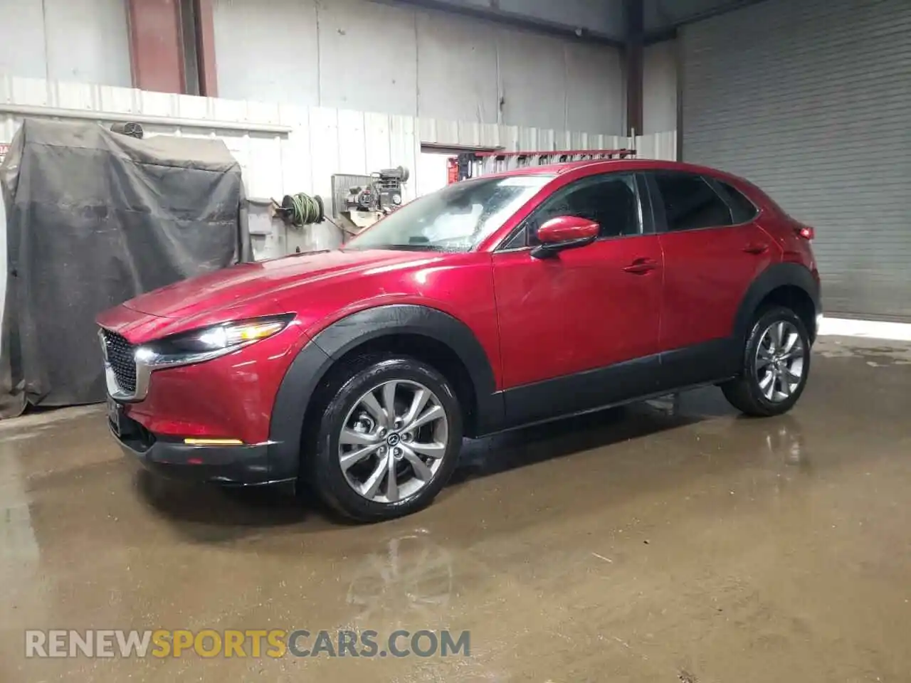 1 Photograph of a damaged car 3MVDMBCL2MM230471 MAZDA CX30 2021