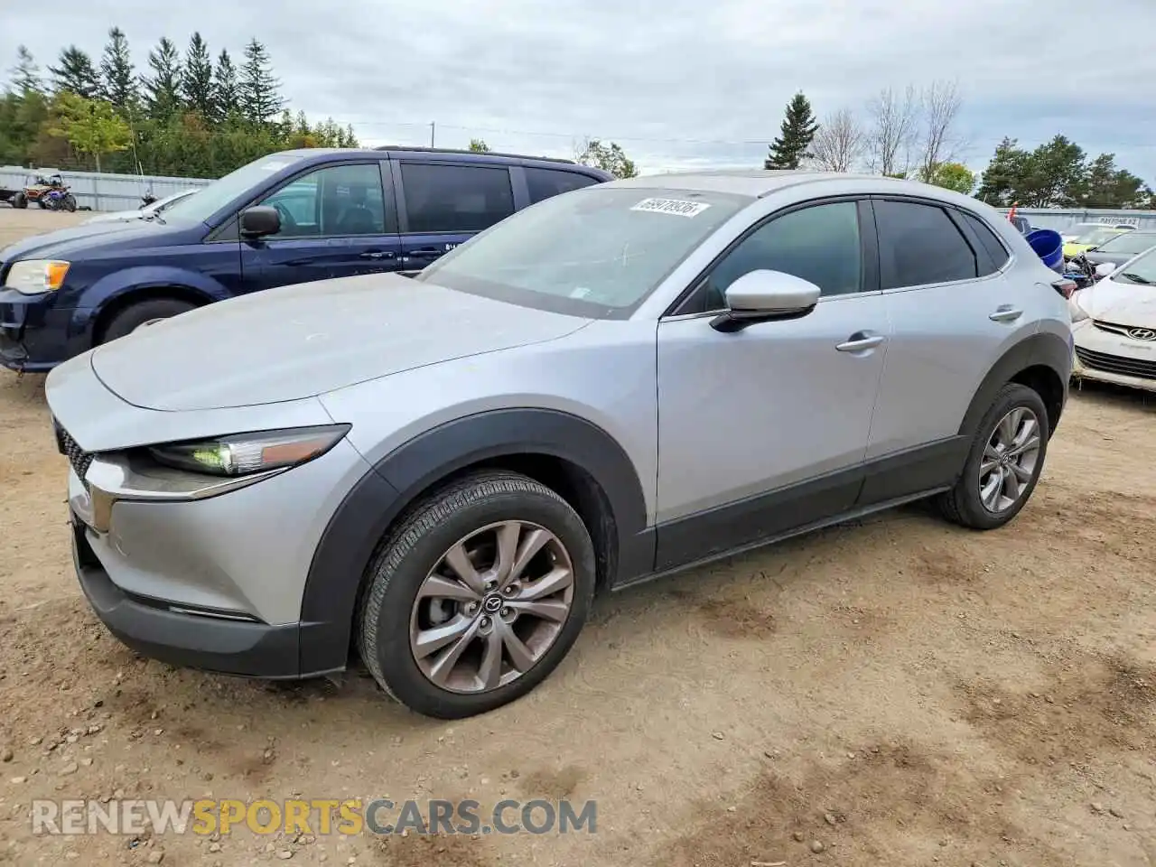 1 Photograph of a damaged car 3MVDMBCL3MM251457 MAZDA CX30 2021