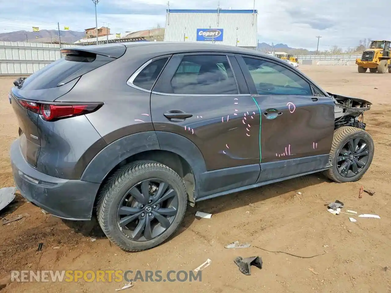 3 Photograph of a damaged car 3MVDMBCL7MM200169 MAZDA CX30 2021