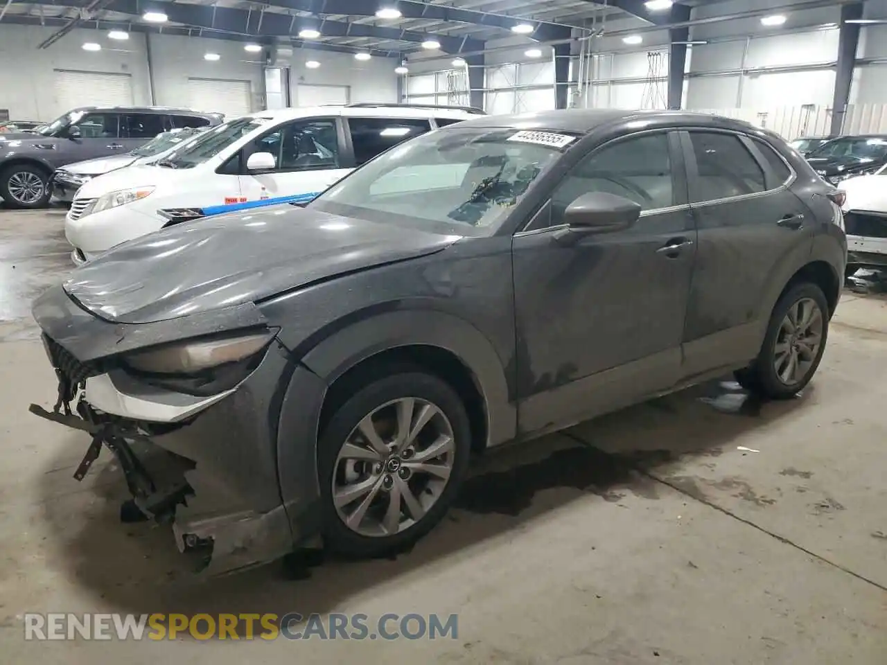 1 Photograph of a damaged car 3MVDMBCL7MM227579 MAZDA CX30 2021
