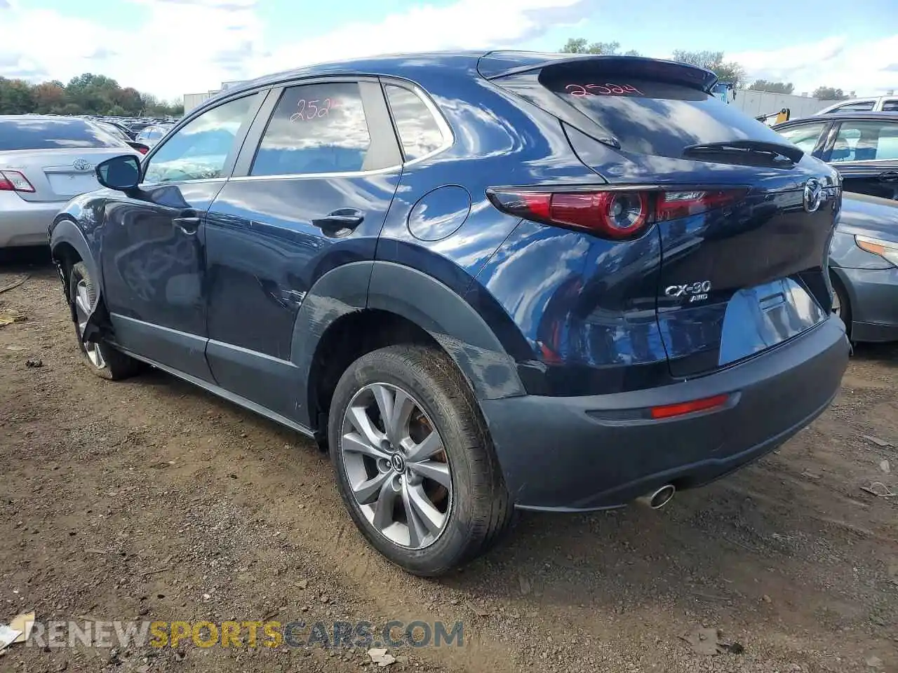 2 Photograph of a damaged car 3MVDMBCL9MM249440 MAZDA CX30 2021