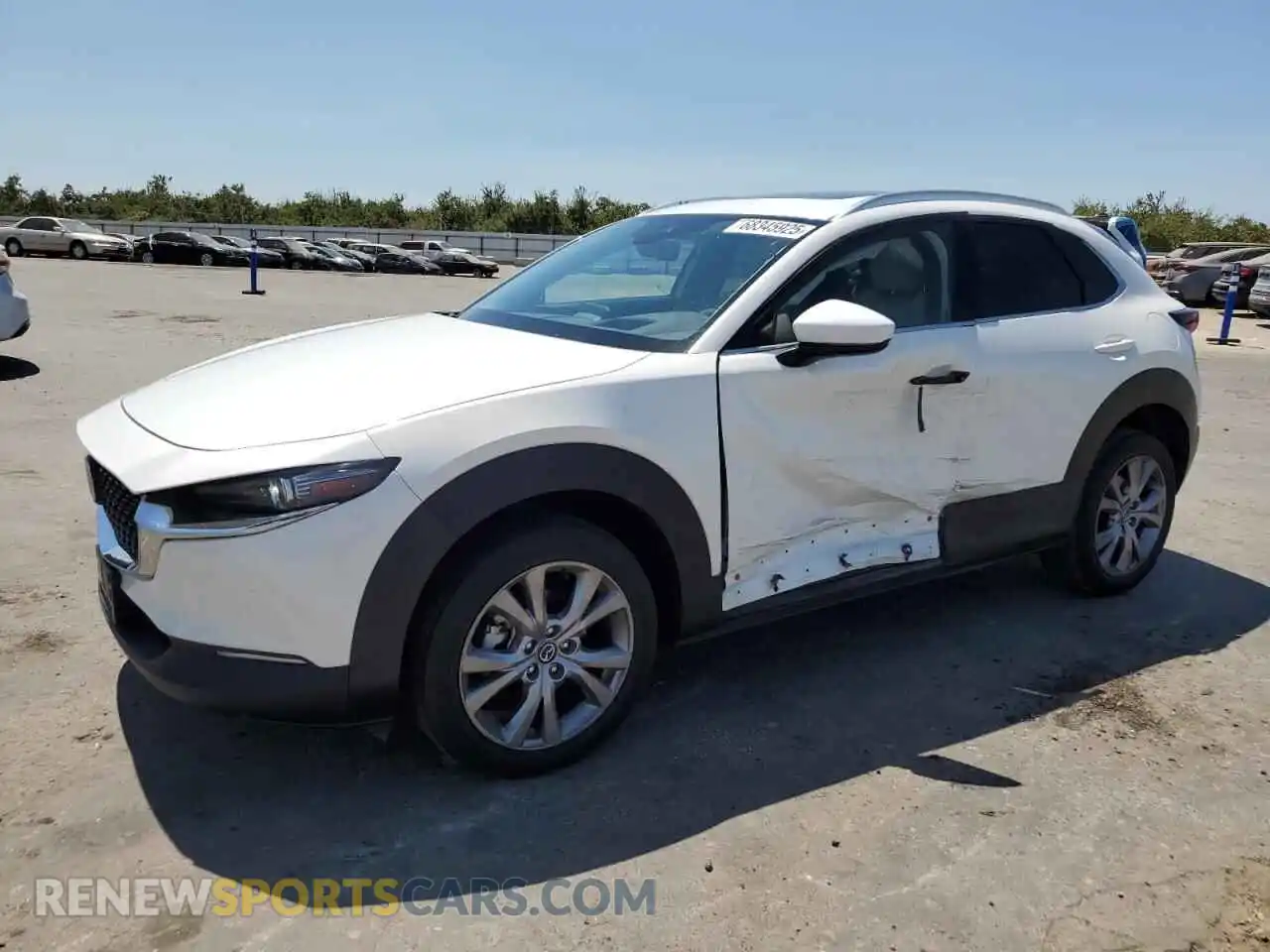 1 Photograph of a damaged car 3MVDMBDL0MM315193 MAZDA CX30 2021