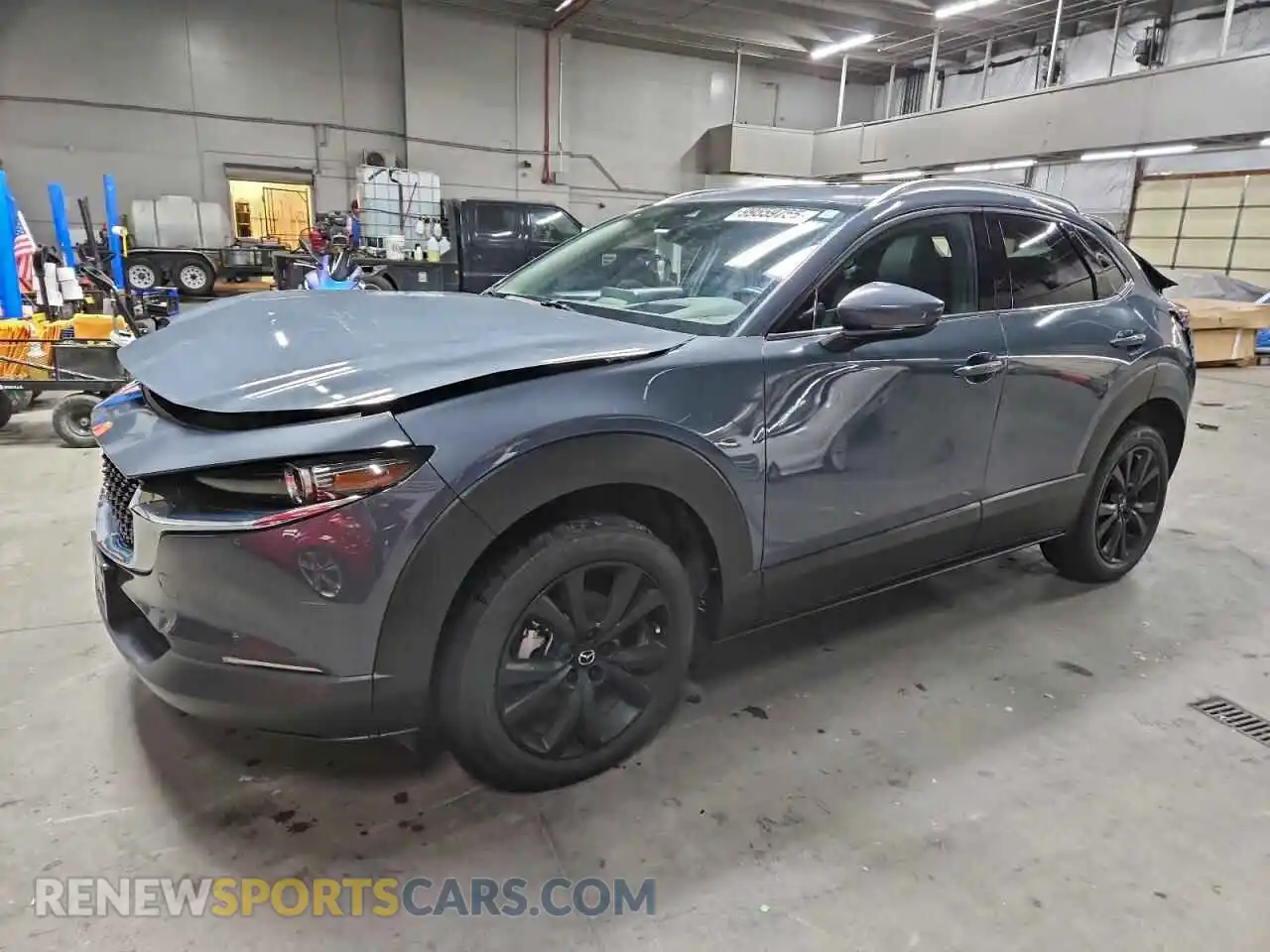 1 Photograph of a damaged car 3MVDMBDL0MM316103 MAZDA CX30 2021