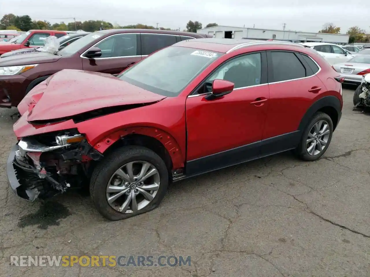 1 Photograph of a damaged car 3MVDMBDL1MM265999 MAZDA CX30 2021