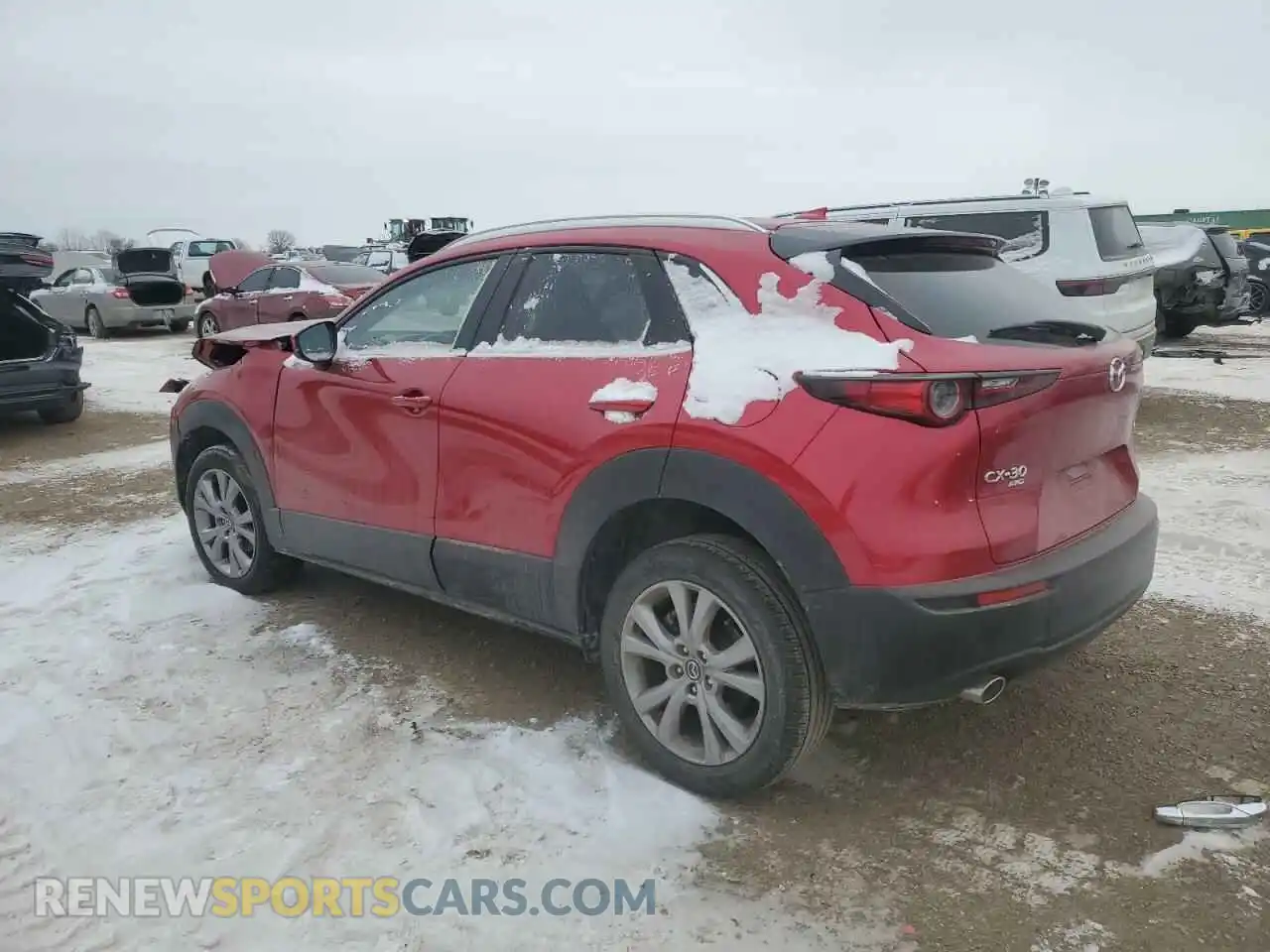 2 Photograph of a damaged car 3MVDMBDL1MM317468 MAZDA CX30 2021