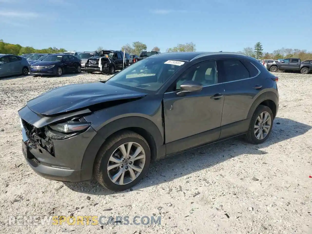 1 Photograph of a damaged car 3MVDMBDL1MM318426 MAZDA CX30 2021