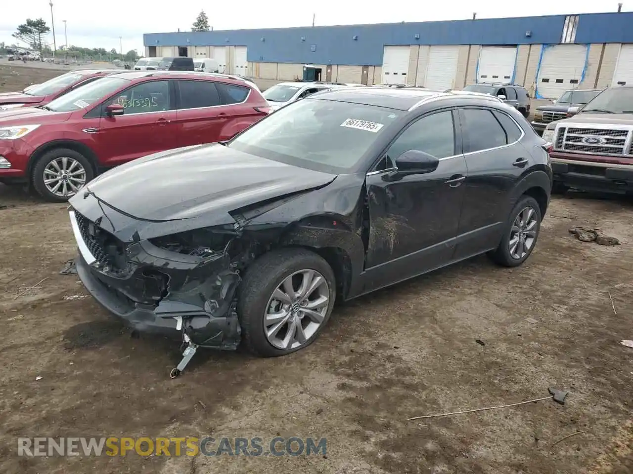 1 Photograph of a damaged car 3MVDMBDL3MM206100 MAZDA CX30 2021