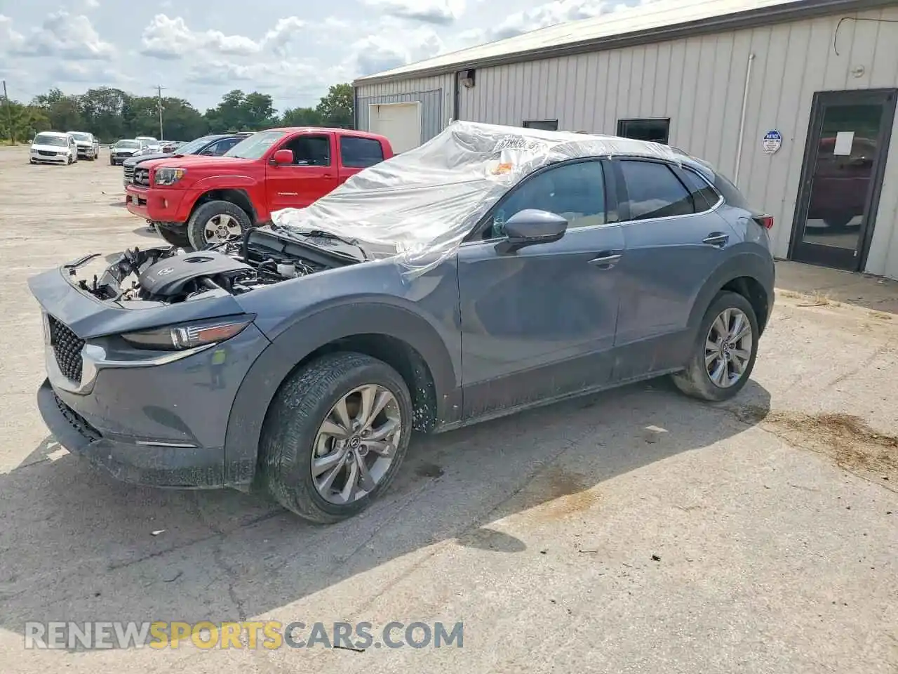 1 Photograph of a damaged car 3MVDMBDL3MM252218 MAZDA CX30 2021