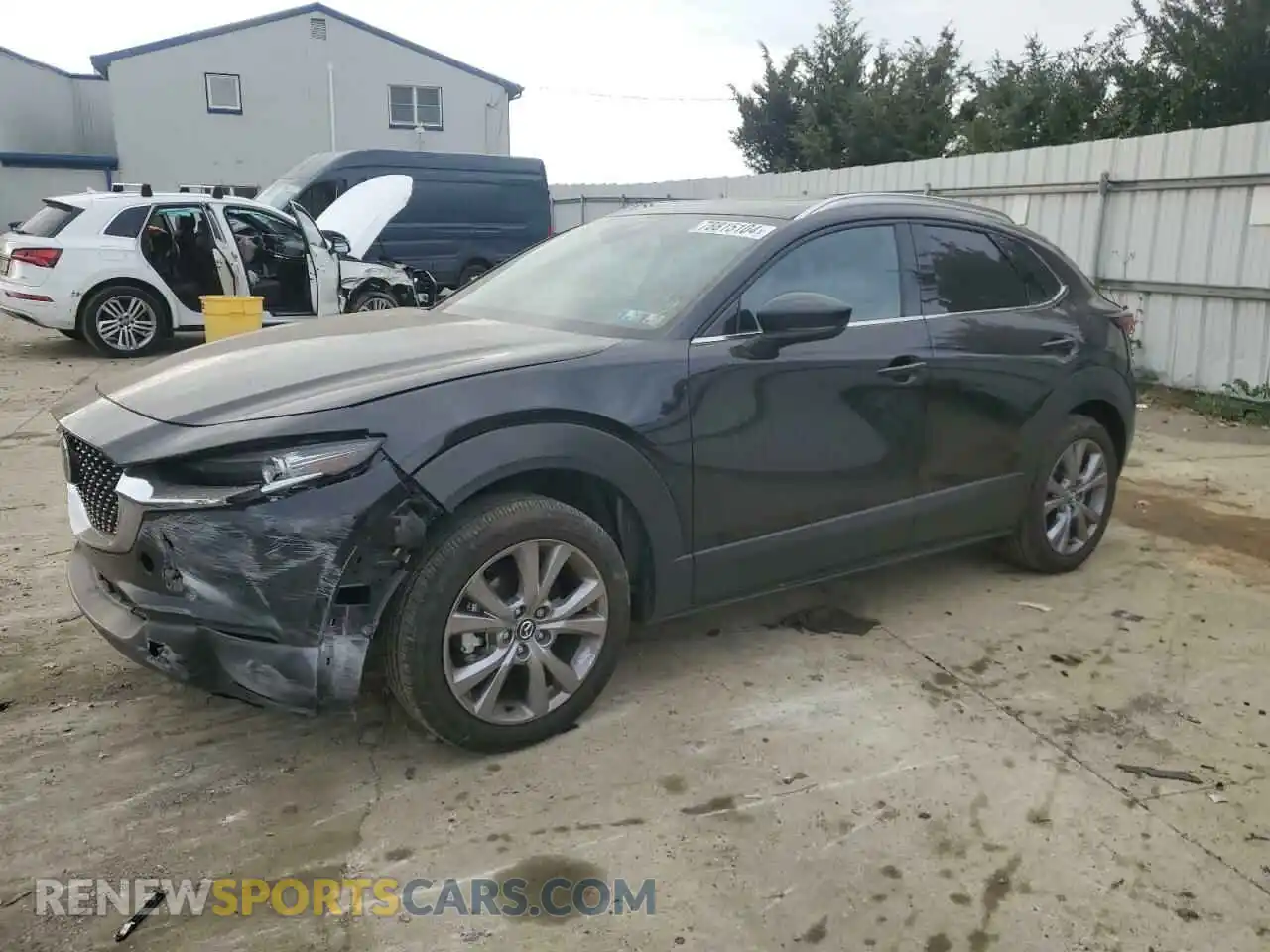 1 Photograph of a damaged car 3MVDMBDL4MM256293 MAZDA CX30 2021