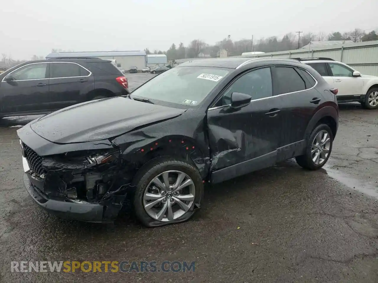 1 Photograph of a damaged car 3MVDMBDL5MM300964 MAZDA CX30 2021