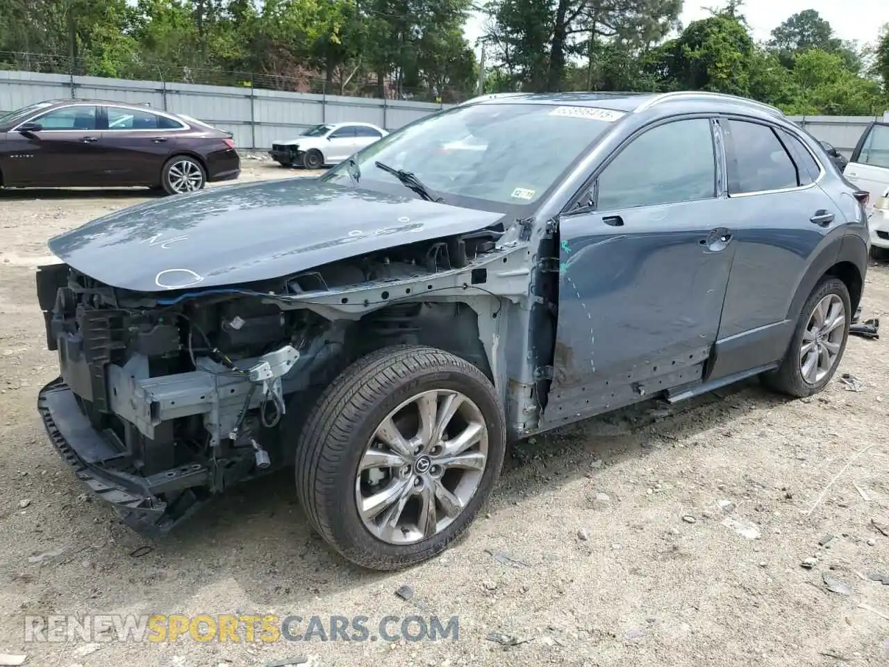 1 Photograph of a damaged car 3MVDMBDL6MM310113 MAZDA CX30 2021
