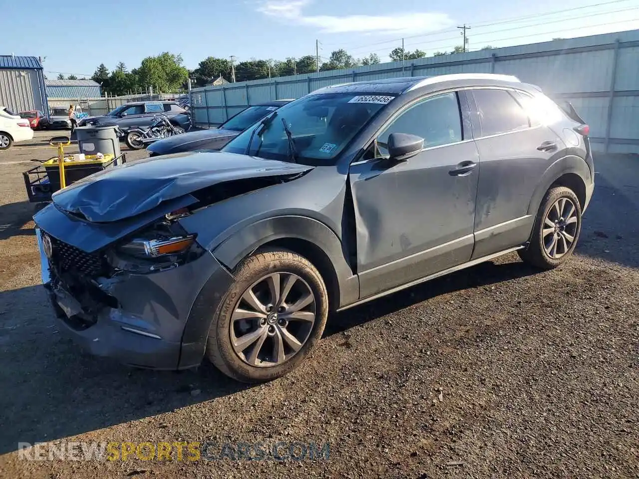 1 Фотография поврежденного автомобиля 3MVDMBDL7MM316535 MAZDA CX30 2021