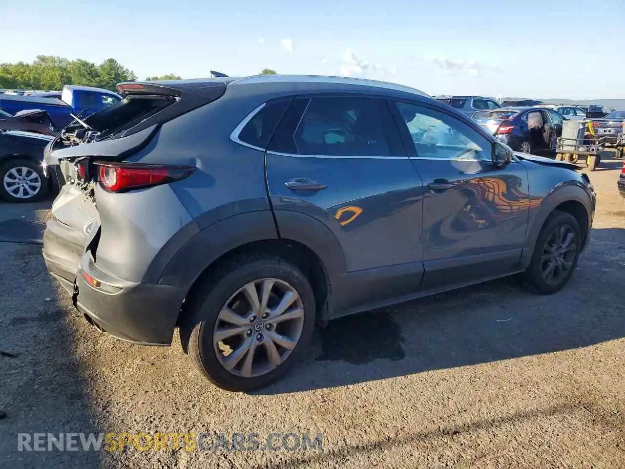 3 Фотография поврежденного автомобиля 3MVDMBDL7MM316535 MAZDA CX30 2021