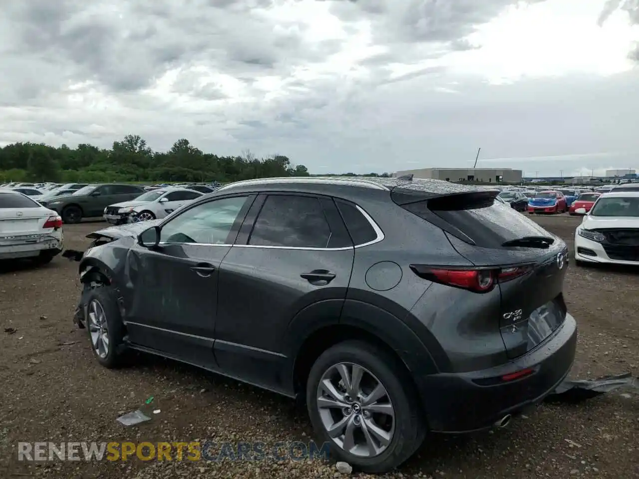 2 Photograph of a damaged car 3MVDMBDL8MM316253 MAZDA CX30 2021