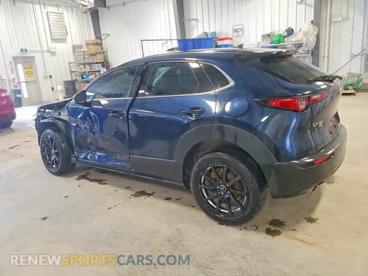 2 Photograph of a damaged car 3MVDMBDL9MM256144 MAZDA CX30 2021