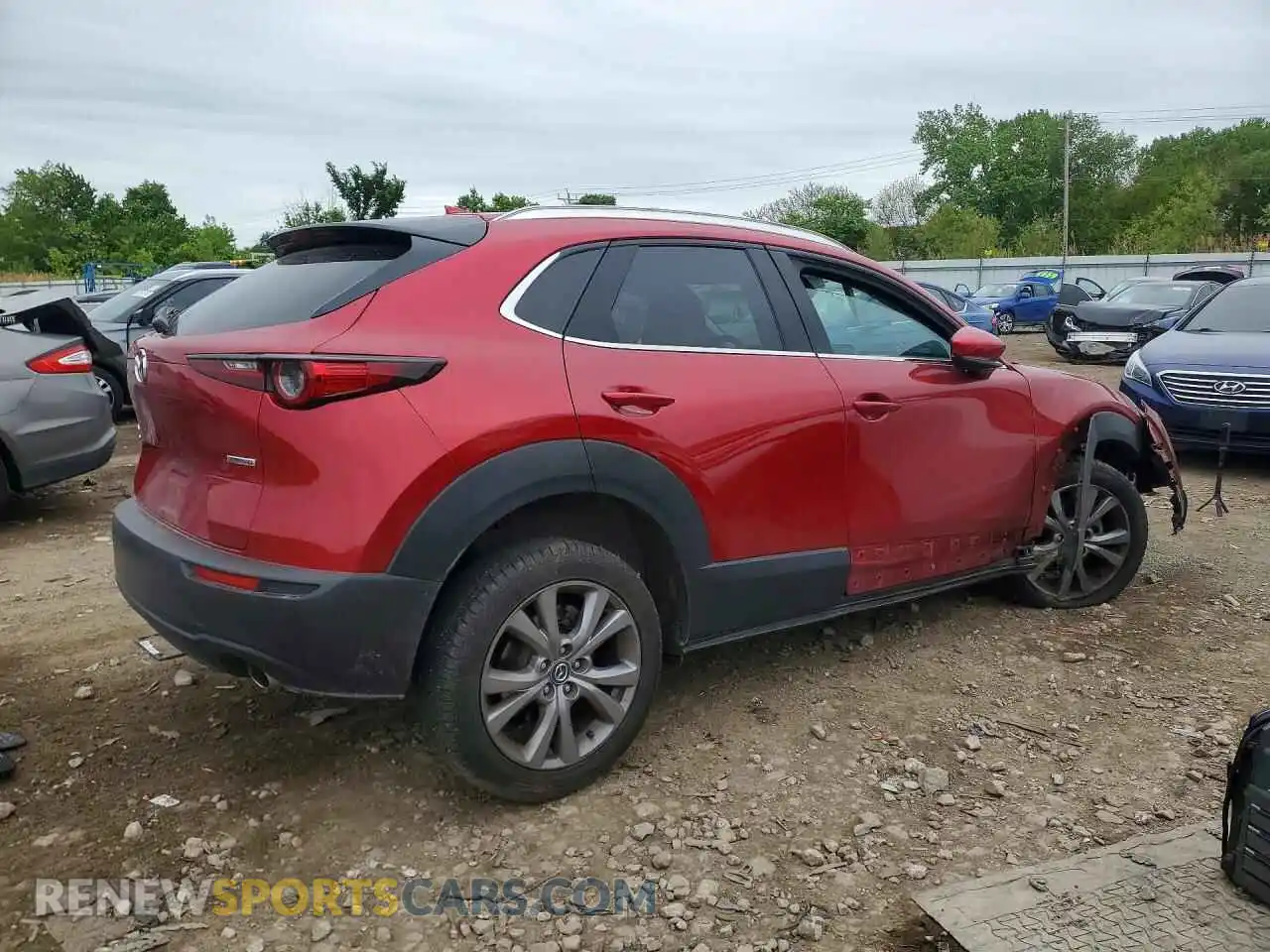 3 Фотография поврежденного автомобиля 3MVDMBDM4MM229216 MAZDA CX30 2021