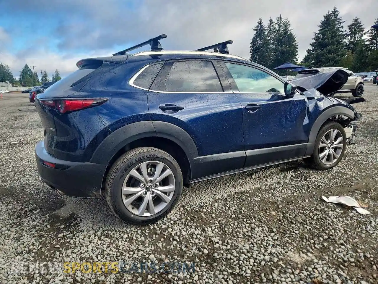 3 fotografías del automóvil dañado 3MVDMBDM7MM224642 MAZDA CX30 2021