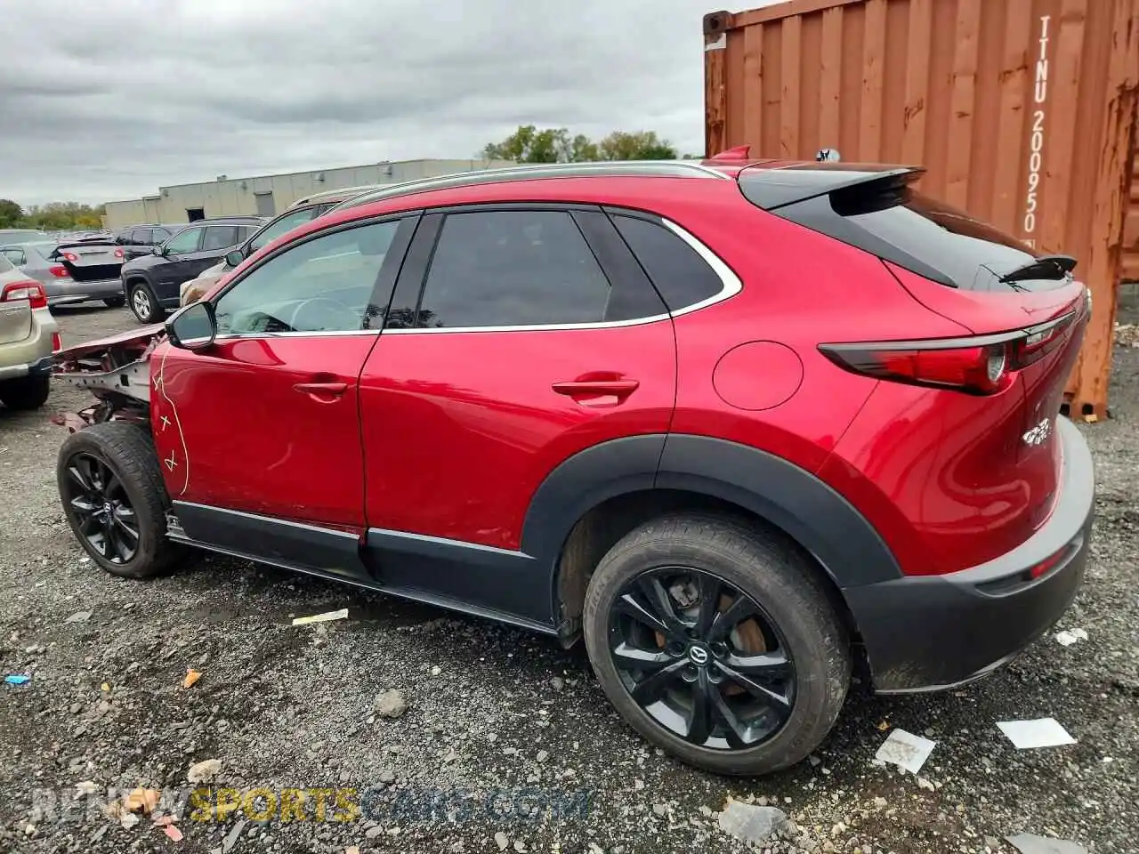 2 Photograph of a damaged car 3MVDMBDY3MM313143 MAZDA CX30 2021