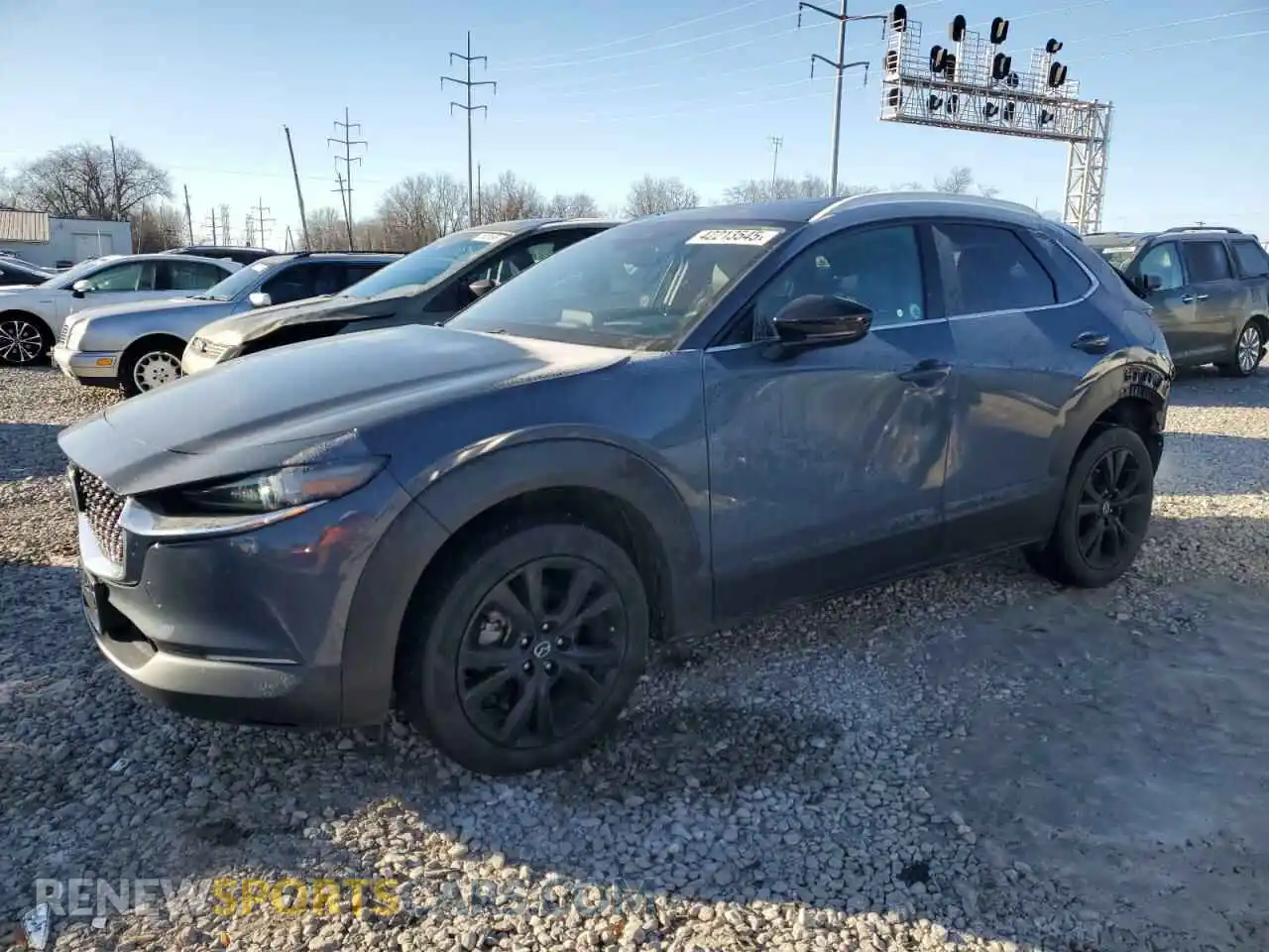 1 Photograph of a damaged car 3MVDMBEY2MM271501 MAZDA CX30 2021