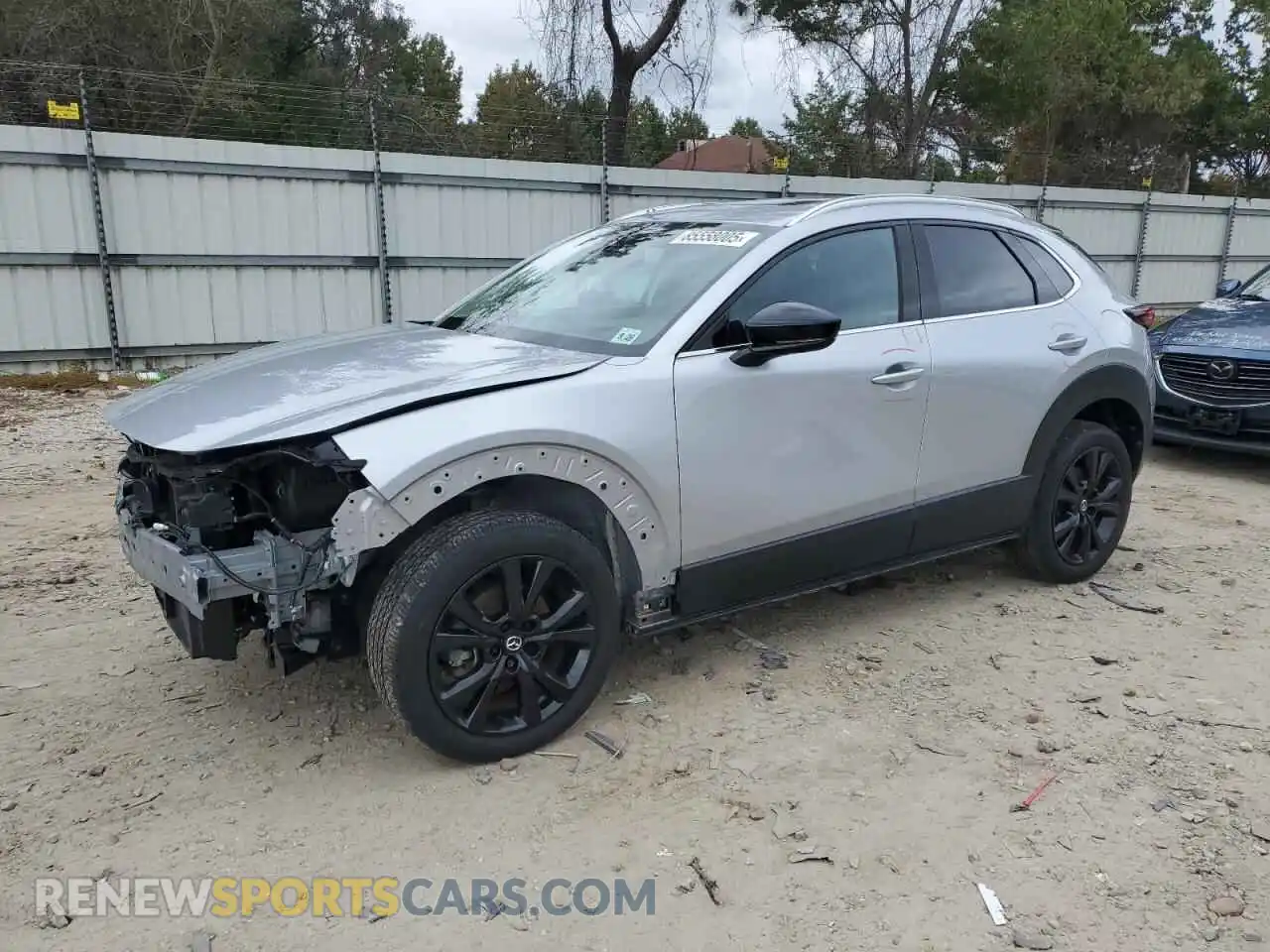 1 Photograph of a damaged car 3MVDMBEY2MM301516 MAZDA CX30 2021