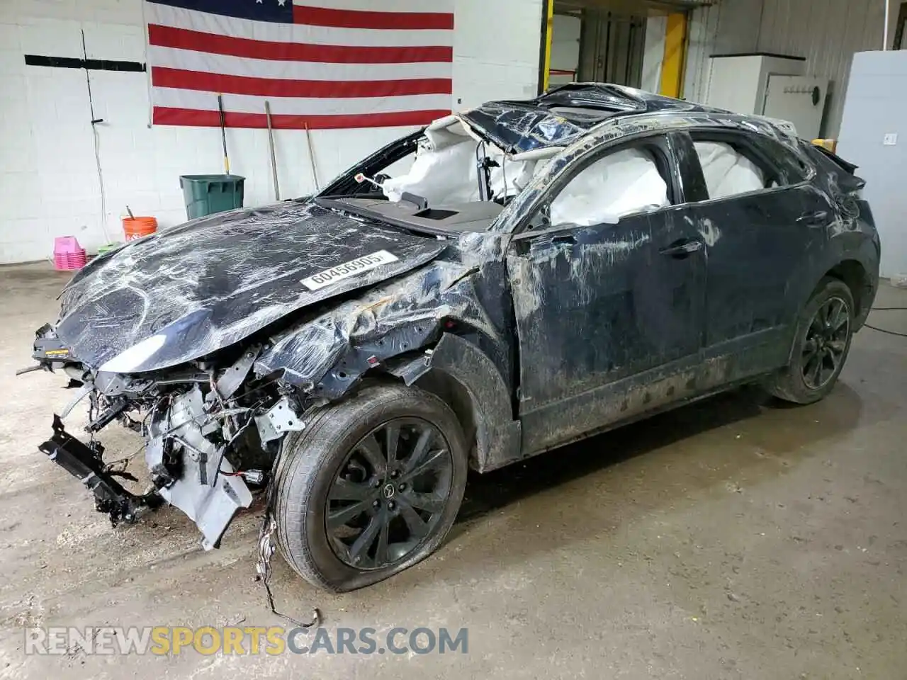 1 Photograph of a damaged car 3MVDMBEY4MM246406 MAZDA CX30 2021