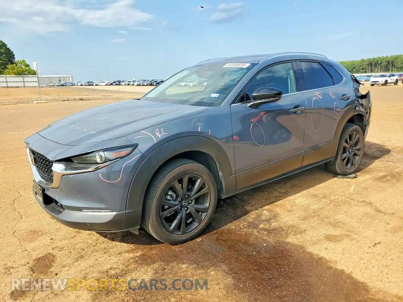 1 Photograph of a damaged car 3MVDMBEY8MM229026 MAZDA CX30 2021