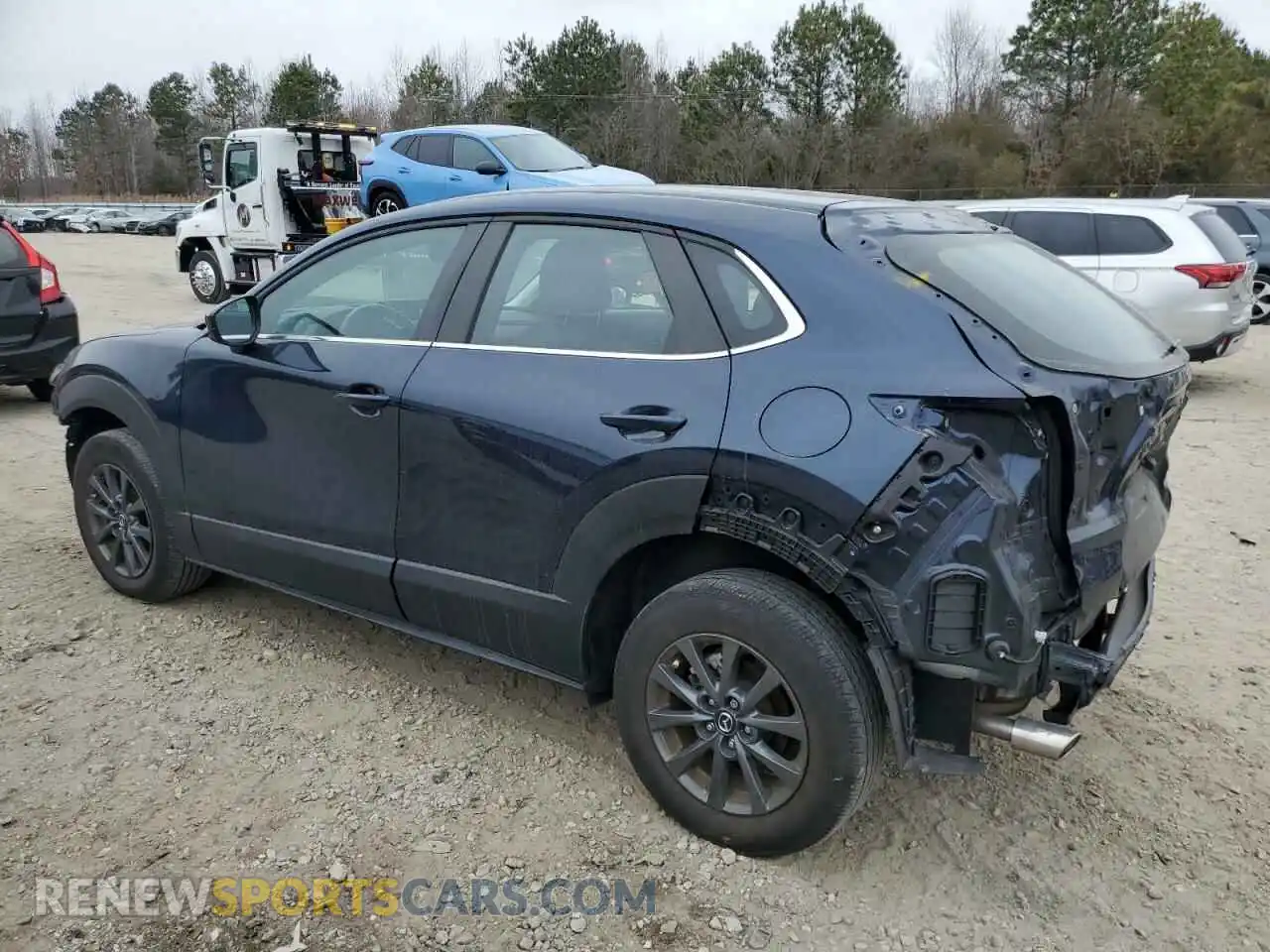 2 Photograph of a damaged car 3MVDMBAL8NM448645 MAZDA CX30 2022