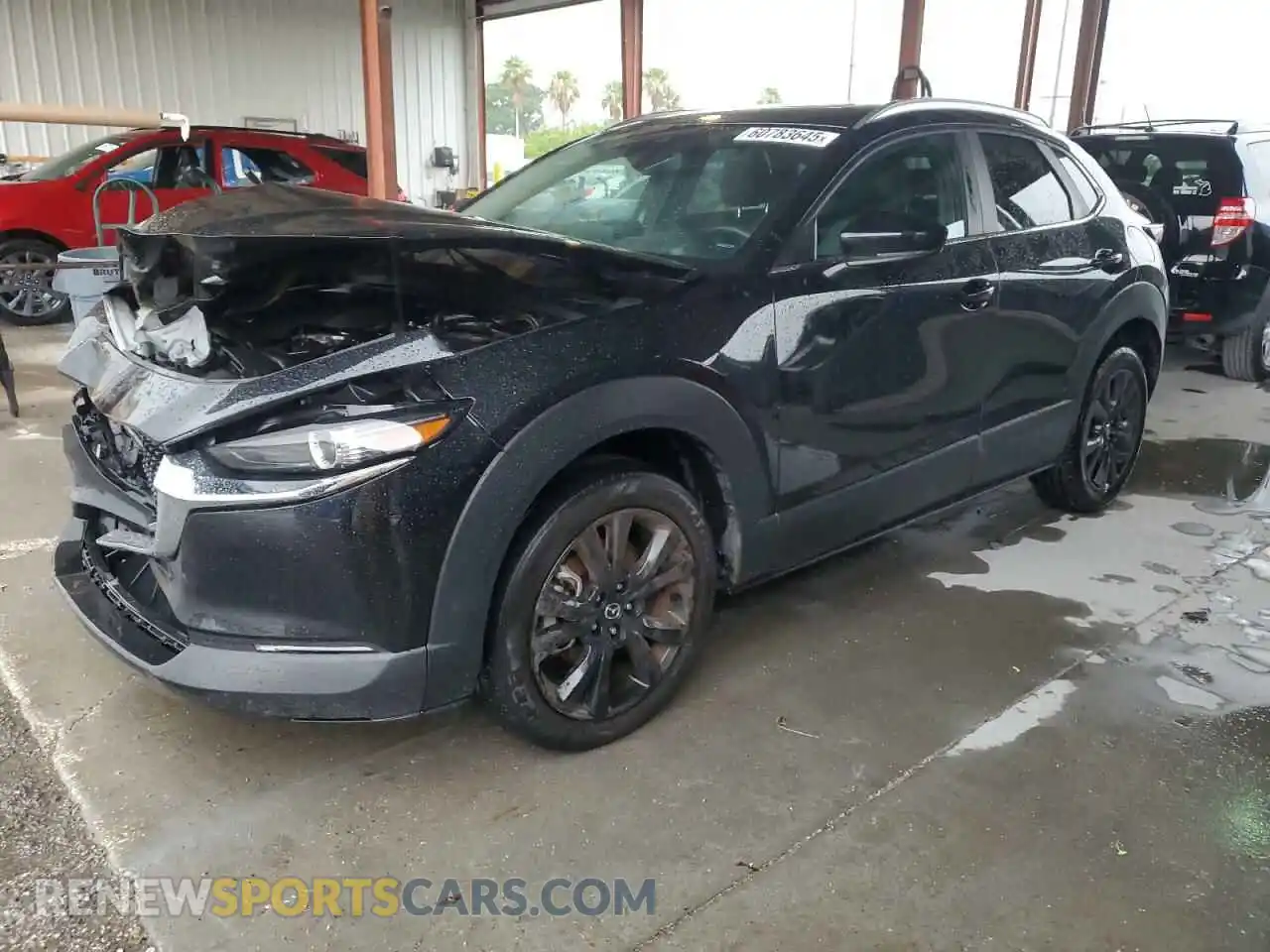 1 Photograph of a damaged car 3MVDMBAY3NM458995 MAZDA CX30 2022
