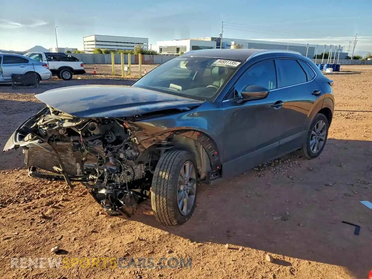 1 fotografías del automóvil dañado 3MVDMBBL0NM427450 MAZDA CX30 2022