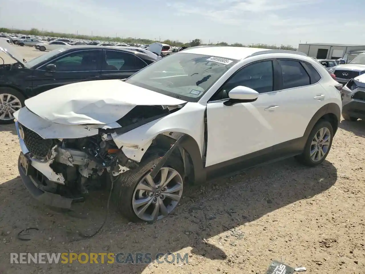 1 Photograph of a damaged car 3MVDMBBL1NM403335 MAZDA CX30 2022