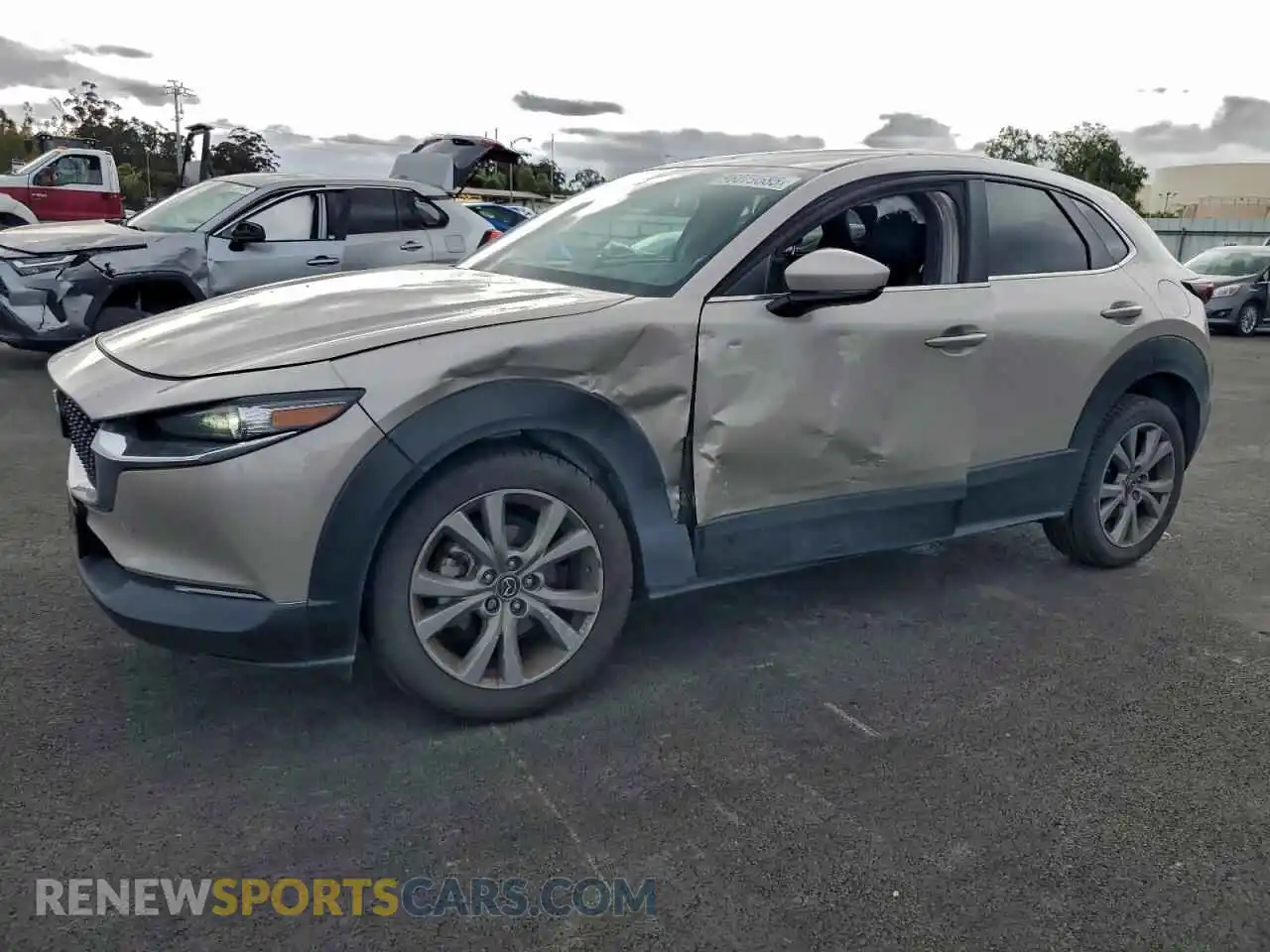 1 fotografías del automóvil dañado 3MVDMBBL1NM457928 MAZDA CX30 2022