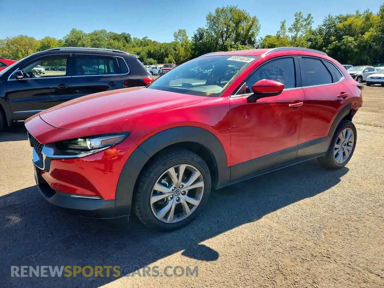 1 Photograph of a damaged car 3MVDMBBL2NM445559 MAZDA CX30 2022