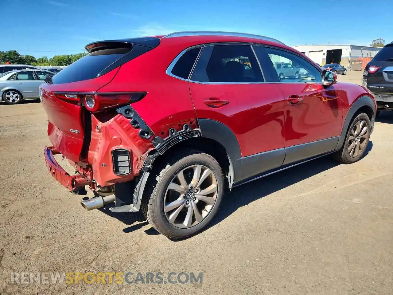 3 Photograph of a damaged car 3MVDMBBL2NM445559 MAZDA CX30 2022