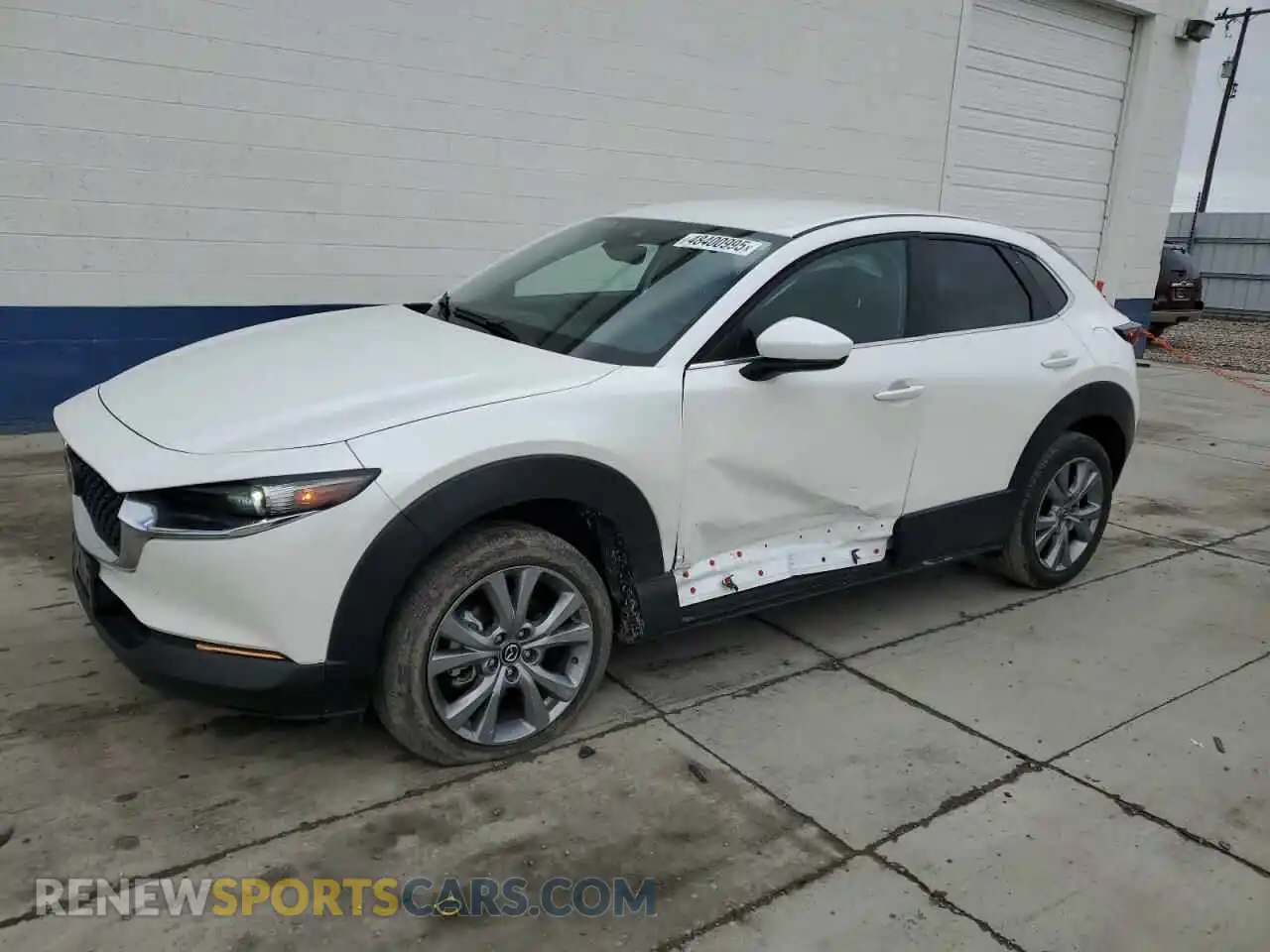 1 Photograph of a damaged car 3MVDMBBL2NM457095 MAZDA CX30 2022