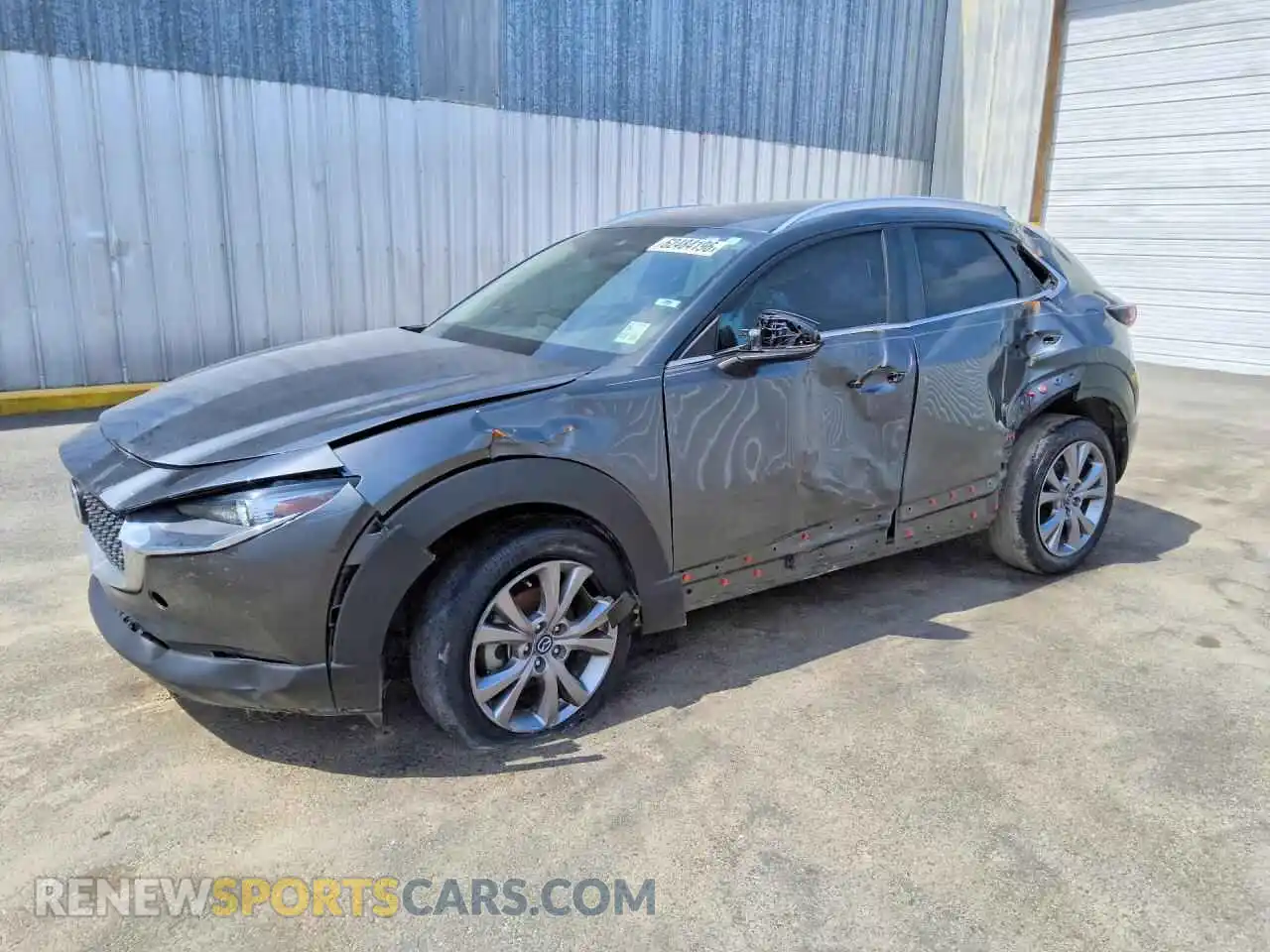 1 Photograph of a damaged car 3MVDMBBL4NM400445 MAZDA CX30 2022