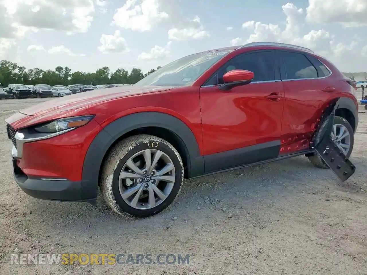 1 Photograph of a damaged car 3MVDMBBL6NM409793 MAZDA CX30 2022