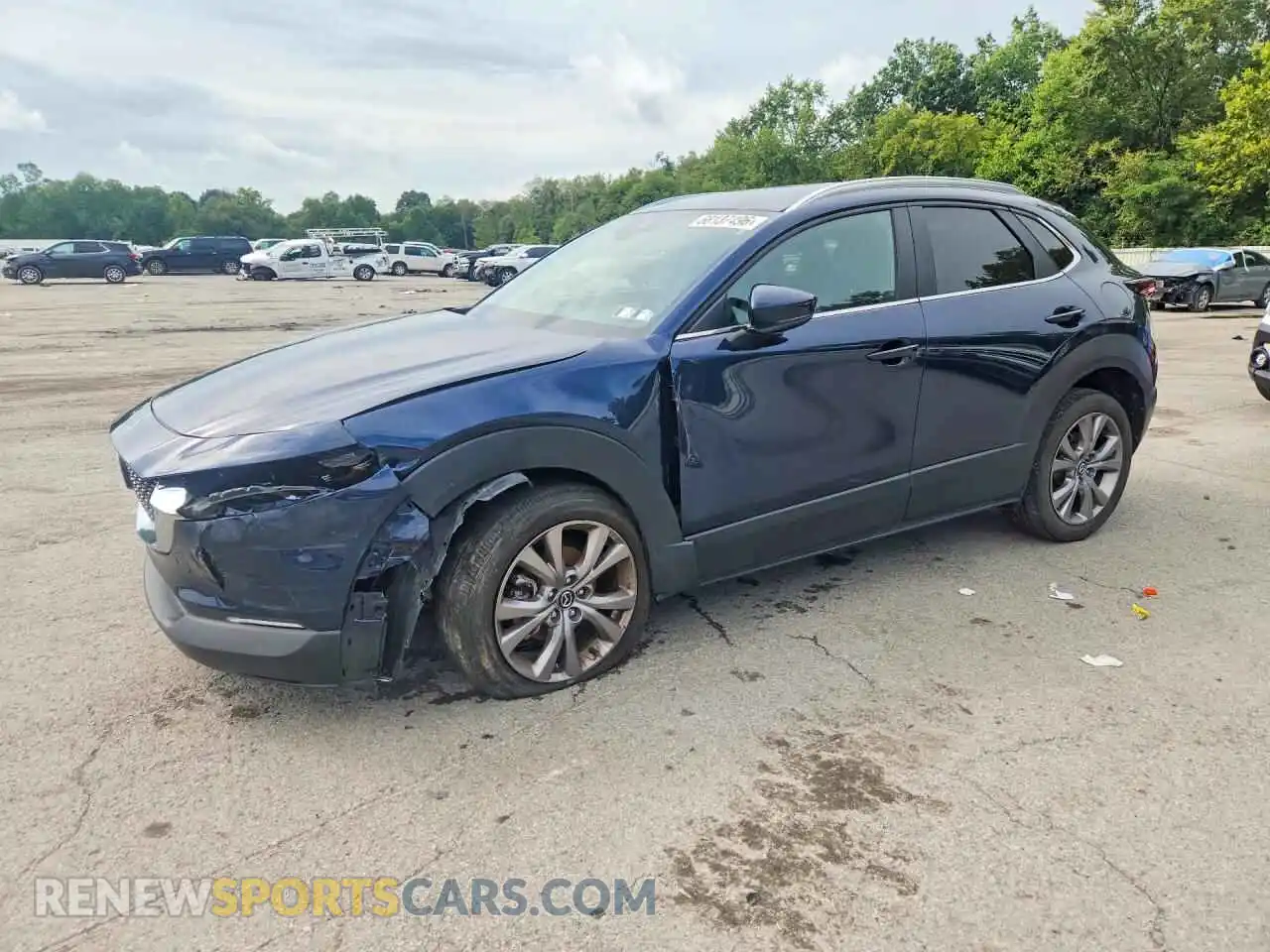 1 fotografías del automóvil dañado 3MVDMBBL6NM434032 MAZDA CX30 2022
