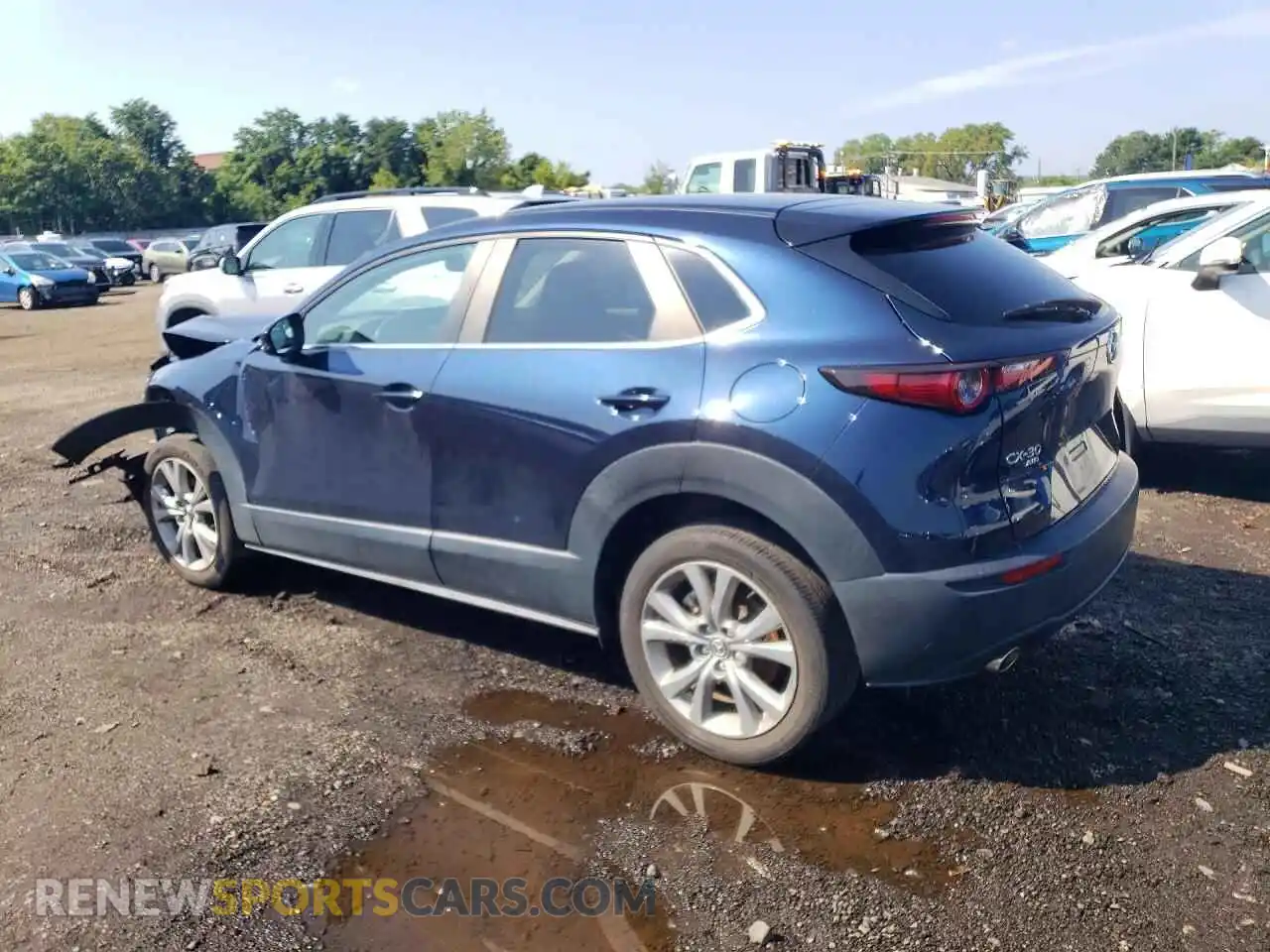 2 Photograph of a damaged car 3MVDMBBL7NM452796 MAZDA CX30 2022
