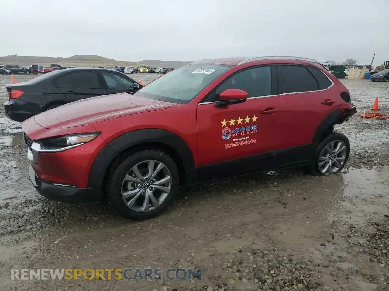 1 Photograph of a damaged car 3MVDMBBL7NM457612 MAZDA CX30 2022