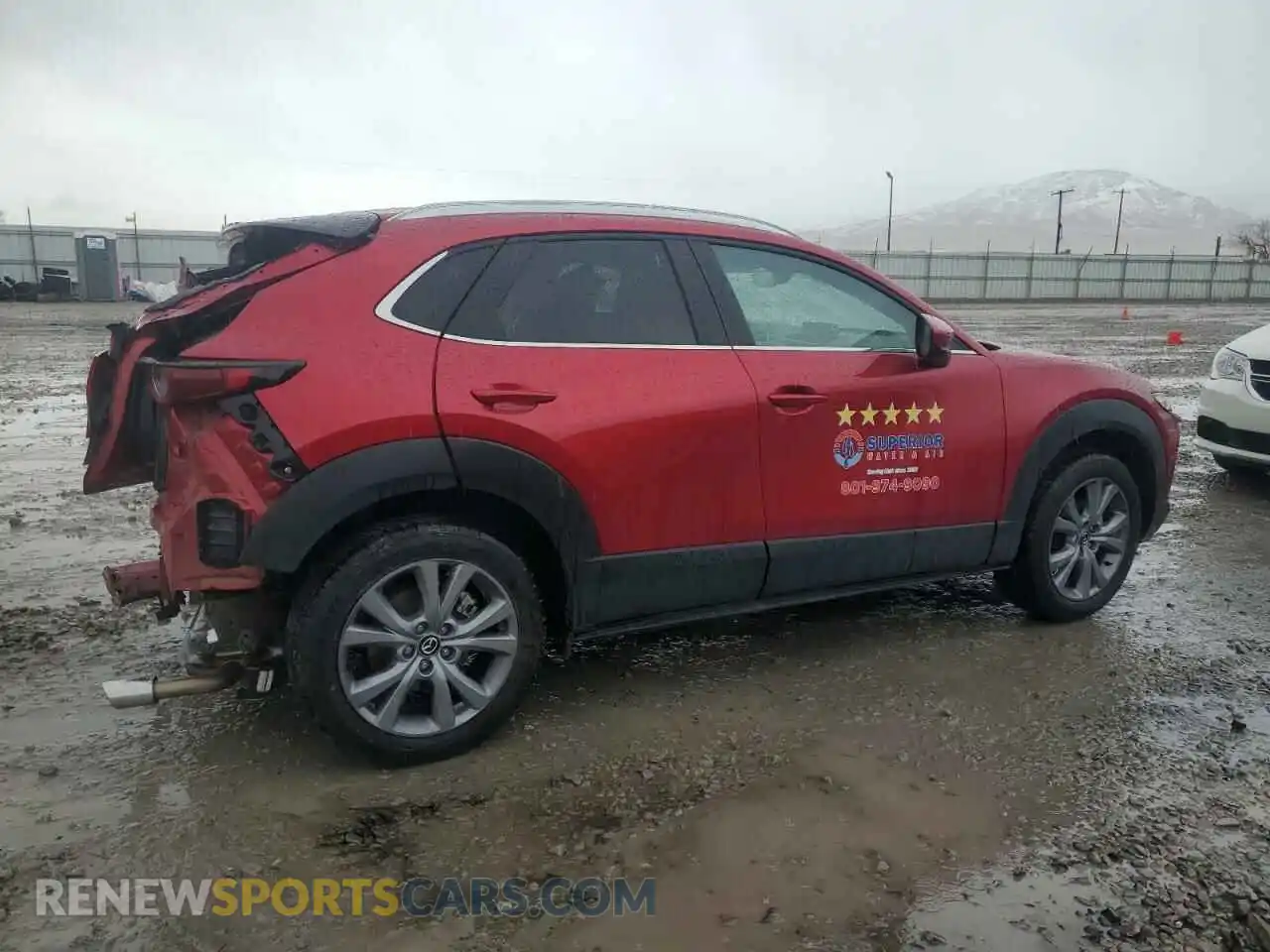3 Photograph of a damaged car 3MVDMBBL7NM457612 MAZDA CX30 2022