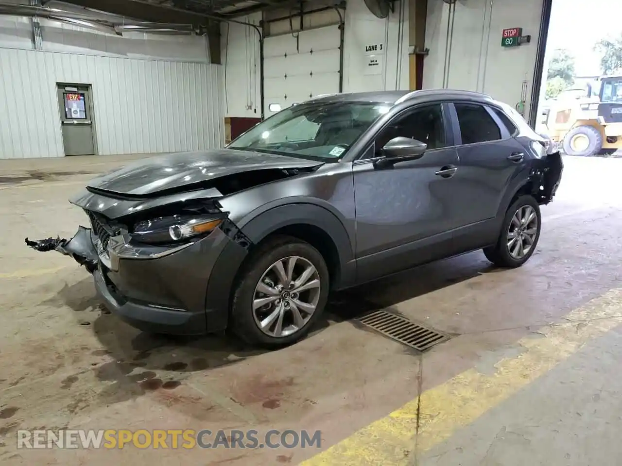 1 Photograph of a damaged car 3MVDMBBL9NM430010 MAZDA CX30 2022