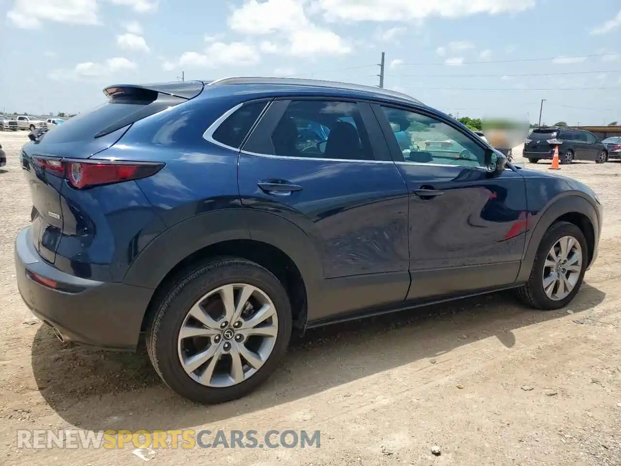 3 Photograph of a damaged car 3MVDMBBL9NM447454 MAZDA CX30 2022