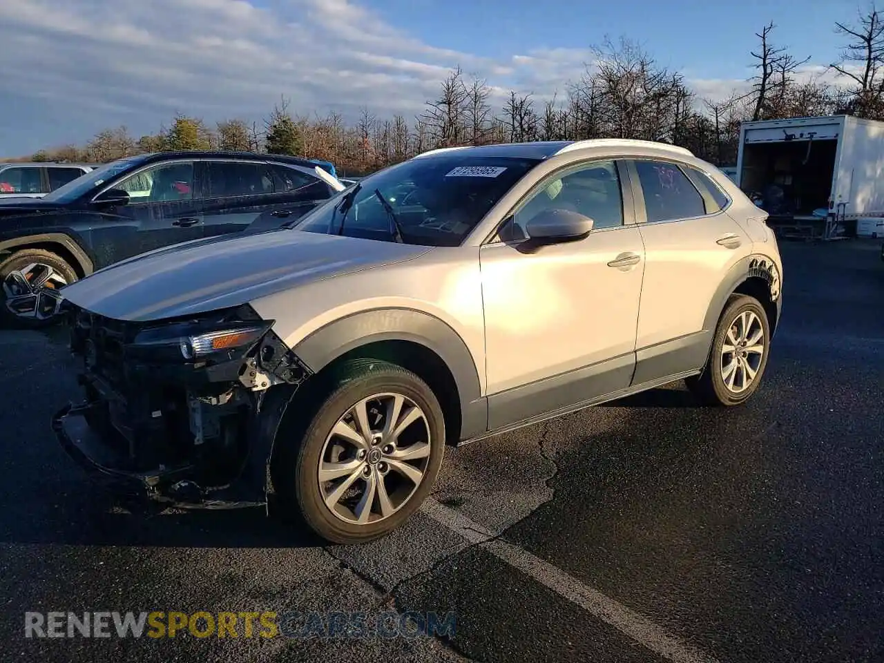 1 Photograph of a damaged car 3MVDMBCL0NM408217 MAZDA CX30 2022