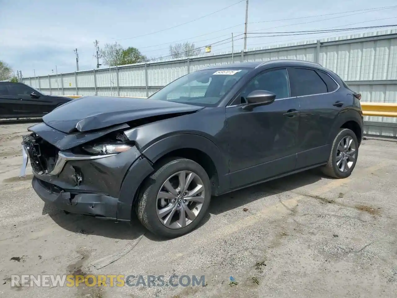 1 Photograph of a damaged car 3MVDMBCL2NM440795 MAZDA CX30 2022