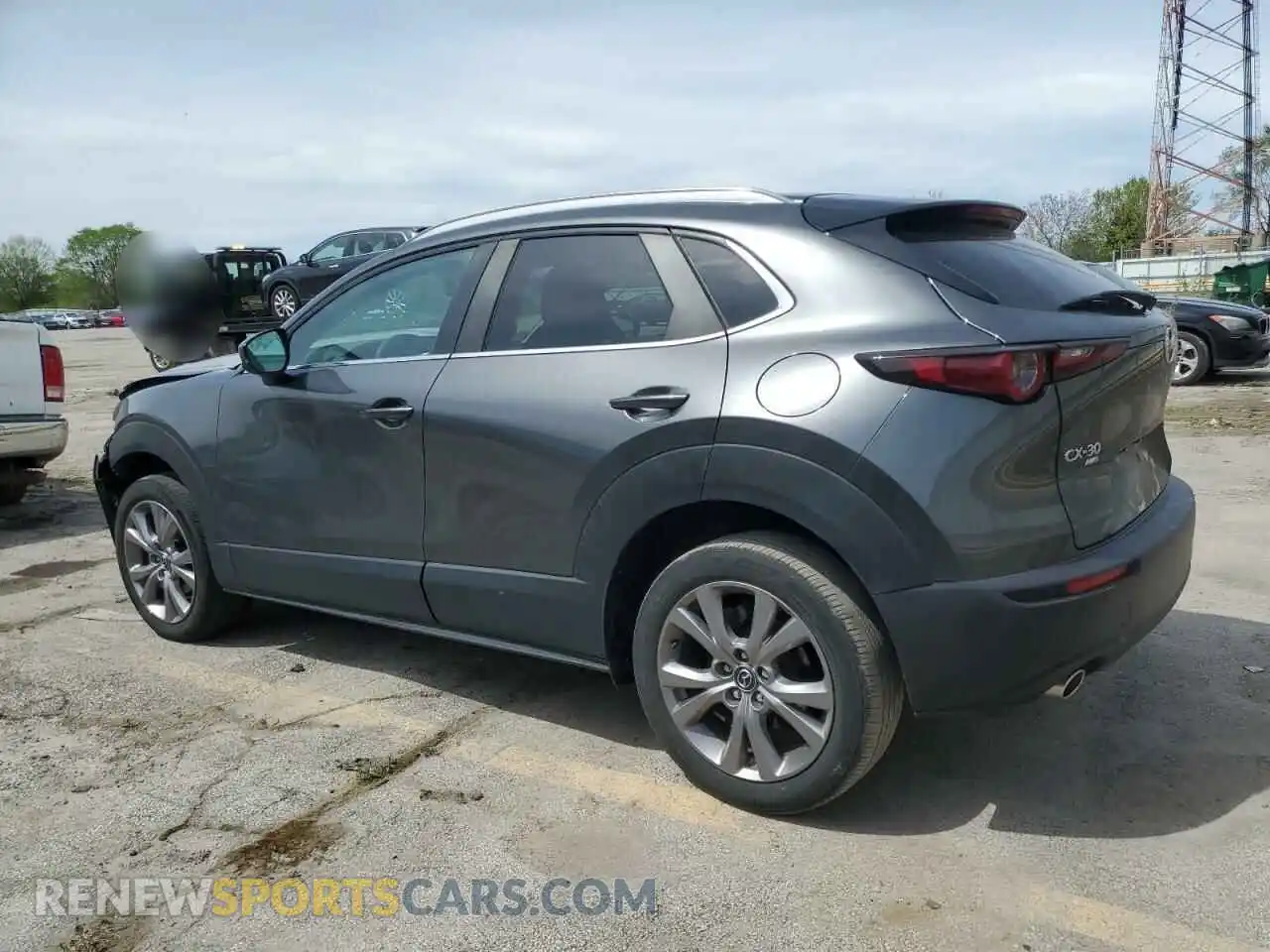 2 Photograph of a damaged car 3MVDMBCL2NM440795 MAZDA CX30 2022