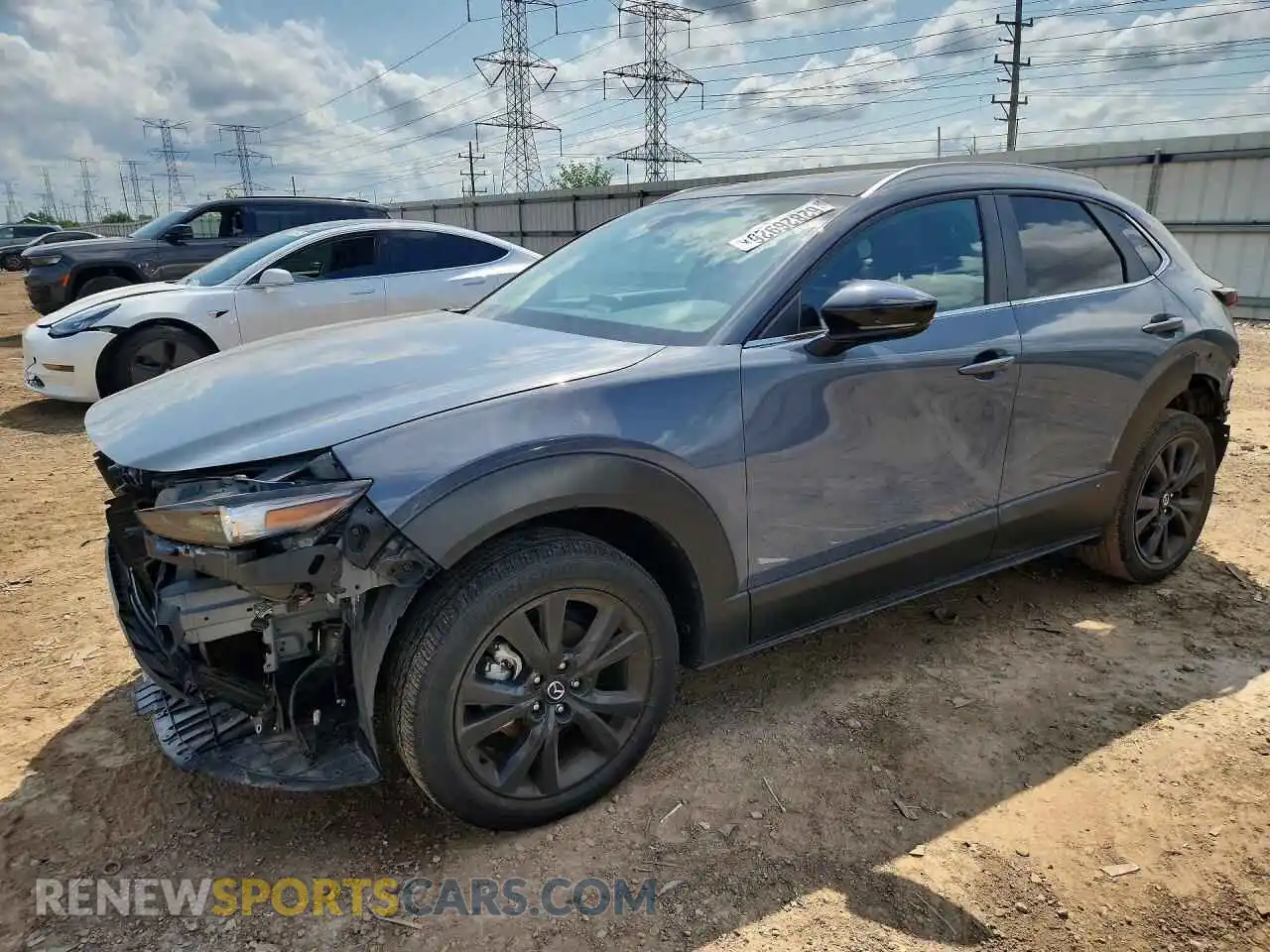 1 Фотография поврежденного автомобиля 3MVDMBCL3NM407465 MAZDA CX30 2022