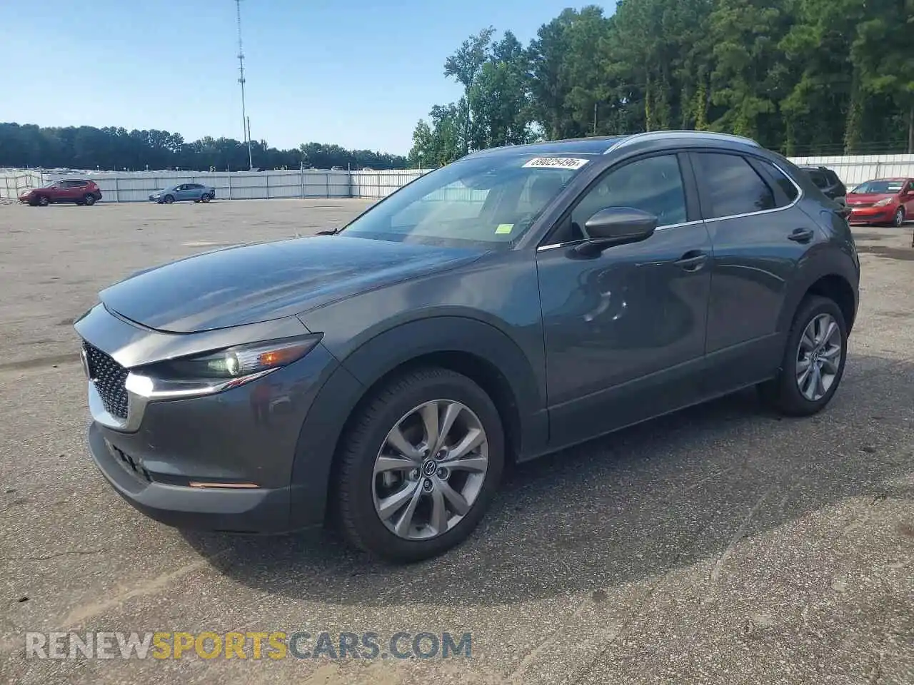 1 Photograph of a damaged car 3MVDMBCL6NM419044 MAZDA CX30 2022